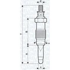 MAGNETI MARELLI Gloeibougies (per stuk) 8001063230726 on Productcaster.