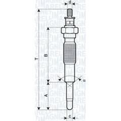 MAGNETI MARELLI Gloeibougies (per stuk) 8001063599953 on Productcaster.