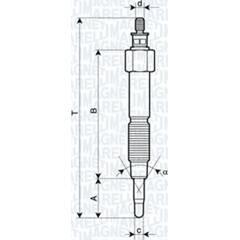 MAGNETI MARELLI Gloeibougies (per stuk) 8001063638188 on Productcaster.