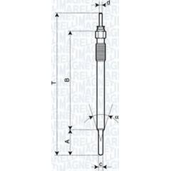 MAGNETI MARELLI Glühkerze (pro Einheit) 8001063632940 on Productcaster.