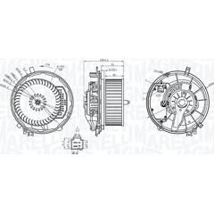 MAGNETI MARELLI Interieurventilator 8050947052008 on Productcaster.