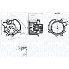 MAGNETI MARELLI Interieurventilator 8050947022643 on Productcaster.