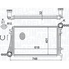 MAGNETI MARELLI Ladeluftkühler 8050947024487 on Productcaster.