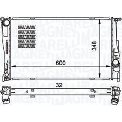 MAGNETI MARELLI Radiateur 8001063692470 on Productcaster.