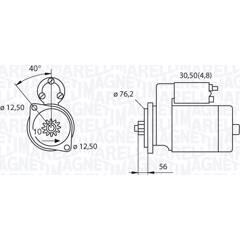 MAGNETI MARELLI Starter 8001063501529 on Productcaster.