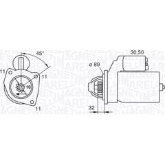 MAGNETI MARELLI Startmotor 8001063127361 on Productcaster.