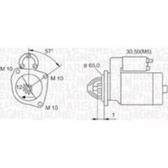 MAGNETI MARELLI Startmotor 8001063857800 on Productcaster.