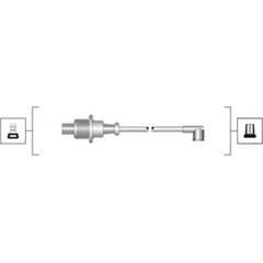 MAGNETI MARELLI Zündleitungssatz 8001063584584 on Productcaster.