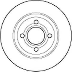 MAPCO Bremssatz (2 Bremsscheiben) 4043605009876 on Productcaster.