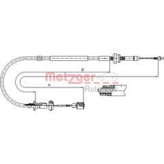 METZGER Gaskabel 4250032400125 on Productcaster.