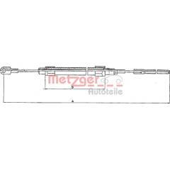 METZGER Handremkabel 4250032401313 on Productcaster.