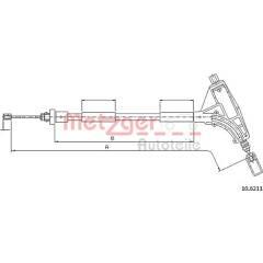 METZGER Handremkabel 4250032402488 on Productcaster.