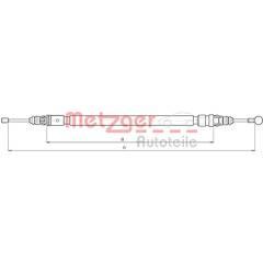 METZGER Handremkabel 4250032514846 on Productcaster.