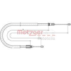 METZGER Handremkabel 4250032424275 on Productcaster.