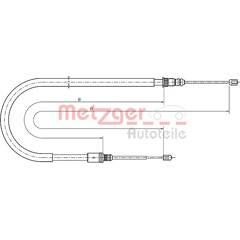 METZGER Handremkabel 4250032424473 on Productcaster.