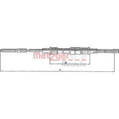 METZGER Handremkabel 4250032403140 on Productcaster.