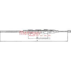 METZGER Handremkabel 4250032403300 on Productcaster.