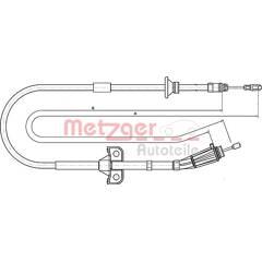 METZGER Handremkabel 4250032514808 on Productcaster.