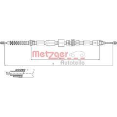 METZGER Handremkabel 4250032436629 on Productcaster.