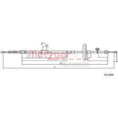 METZGER Handremkabel 4250032534615 on Productcaster.