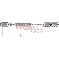 METZGER Handremkabel 4250032406837 on Productcaster.