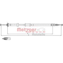 METZGER Handremkabel 4250032462321 on Productcaster.