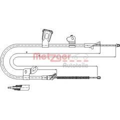 METZGER Handremkabel 4250032442811 on Productcaster.