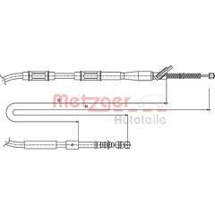 METZGER Handremkabel 4250032409463 on Productcaster.