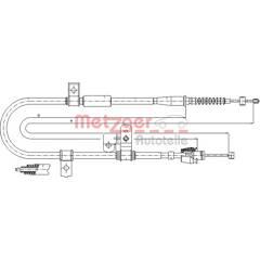 METZGER Handremkabel 4250032459819 on Productcaster.