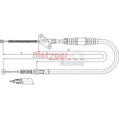 METZGER Handremkabel 4250032425975 on Productcaster.