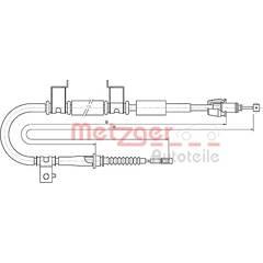 METZGER Handremkabel 4250032506995 on Productcaster.