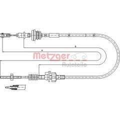 METZGER koppelingskabel 4250032460419 on Productcaster.