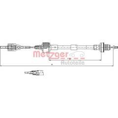 METZGER koppelingskabel 4250032423773 on Productcaster.