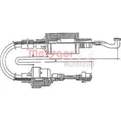 METZGER koppelingskabel 4250032405519 on Productcaster.