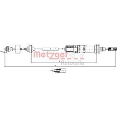 METZGER koppelingskabel 4250032426798 on Productcaster.