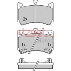 METZGER Remblokset voor 4250032669409 on Productcaster.