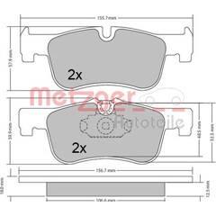 METZGER Remblokset voor 4250032670047 on Productcaster.