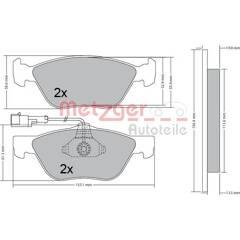 METZGER Remblokset voor 4250032670115 on Productcaster.