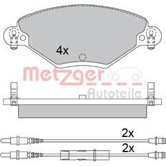 METZGER Remblokset voor 4250032671099 on Productcaster.