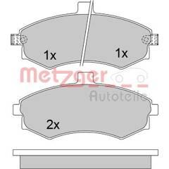 METZGER Remblokset voor 4250032671969 on Productcaster.