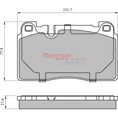 METZGER Remblokset voor 4062101092076 on Productcaster.