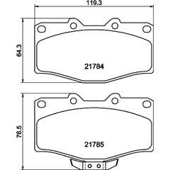 MINTEX Bremsbeläge vorne 5028740004039 on Productcaster.