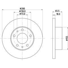 MINTEX Bremssatz (2 Bremsscheiben) 5028740759946 on Productcaster.