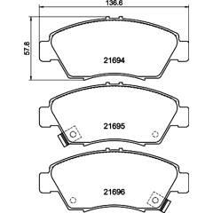 MINTEX Remblokkenset voor 5028740004824 on Productcaster.