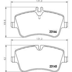 MINTEX Remblokkenset voor 5028740051811 on Productcaster.