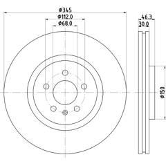 MINTEX Remschijf (per stuk) 5028740778411 on Productcaster.