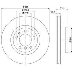 MINTEX Set van 2 remschijven 5028740759793 on Productcaster.