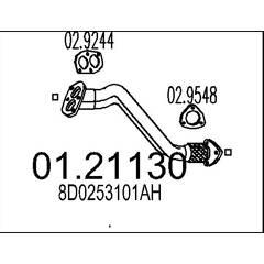 MTS Abgasrohr 8033464010812 on Productcaster.