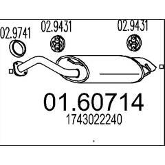 MTS Einddemper 8033464454357 on Productcaster.