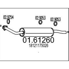 MTS Einddemper 8033464030407 on Productcaster.